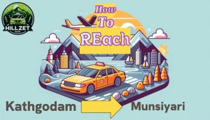 how to reach kathgodam to munsiyari