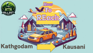 how to reach kathgodam to kausani